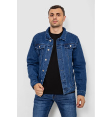 Куртка чоловіча джинсова, колір синій, 244RMA005 Куртка чоловіча джинсова, колір синій, 244RMA005