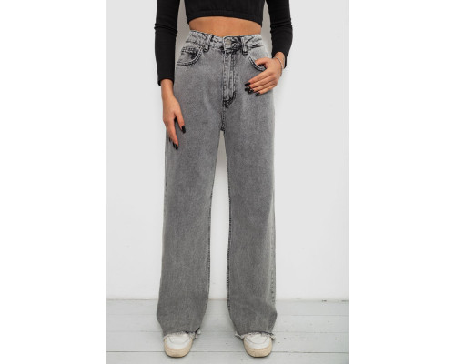 Джинсы женские MOM, цвет серый, 244R1948