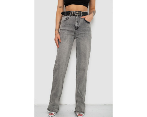 Джинсы женские, цвет серый, 244R00645