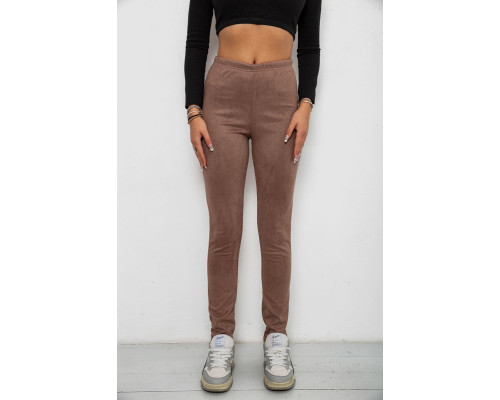 Лосины однотонные, цвет мокко, 257R2045