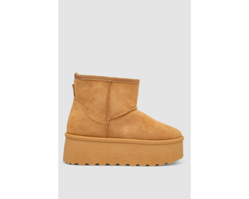 Угги женские на меху, цвет коричневый, 243RG659