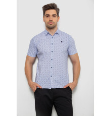 Сорочка чоловіча з коротким рукавом, колір блакитний, 214R6917-15