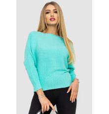 Кофта жіноча однотонна, колір м'ятний, 244R2034