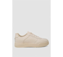 Кеды женские однотонные, цвет бежевый, 248RAD20