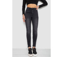 Джинси жіночі, колір темно-сірий, 244R5760