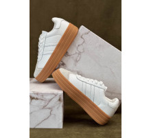 Кроссовки женские демисезонные, цвет белый, 248RCX1570