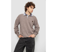 Светр-обманка чоловічий, колір мокко, 161R924