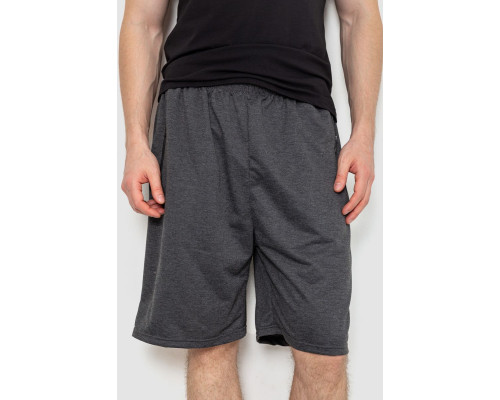 Шорты мужские, цвет темно-серый, 244R6593