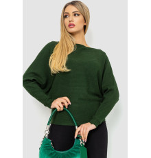 Кофта жіноча однотонна, колір хакі, 244R2034