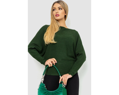 Кофта женская однотонная, цвет хаки, 244R2034