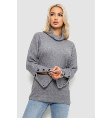 Гольф женский, цвет светло-серый, 257R111