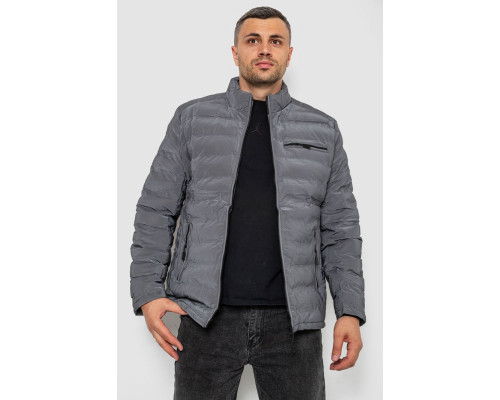 Куртка мужская демисезонная, цвет серый, 214R833К