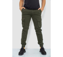 Брюки карго мужские, цвет хаки, 244R2073