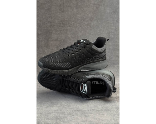 Кроссовки мужские демисезонные, цвет черно-серый, 248RH267