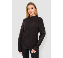 Светр жіночий вовняний, колір чорний, 244R0390