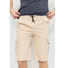 Шорти чоловічі, колір світло-бежевий, 214RBC113 Шорти чоловічі, колір світло-бежевий, 214RBC113