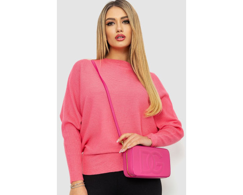 Кофта женская однотонная, цвет розовый, 244R2034