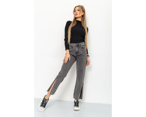 Джинси жіночі MOM, колір сірий, 164R413