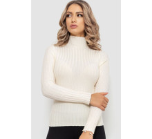 Гольф женский однотонный, цвет кремовый, 204R040