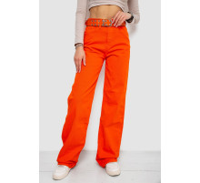 Джинси жіночі, колір помаранчевий, 0R00160