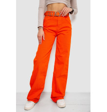 Джинси жіночі, колір помаранчевий, 0R00160 Джинси жіночі, колір помаранчевий, 0R00160