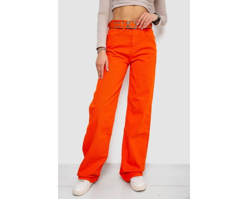 Джинси жіночі, колір помаранчевий, 0R00160