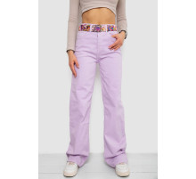 Джинсы женские, цвет сиреневый, 250R00160