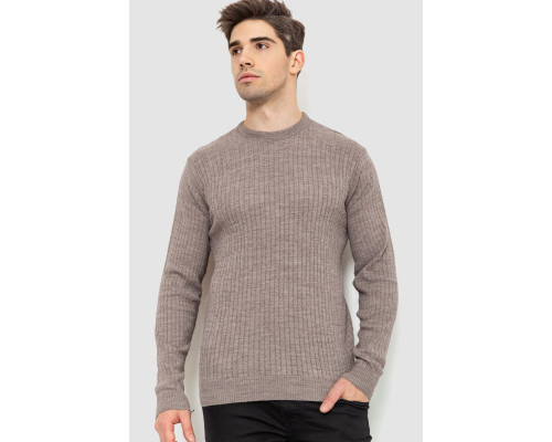 Светр чоловічий, колір мокко, 161R880