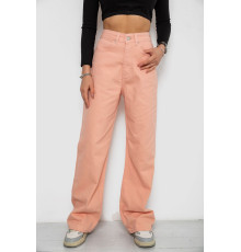 Джинсы женские, цвет персиковый, 250R1852