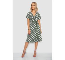 Сарафан в горох, цвет хаки, 241R166