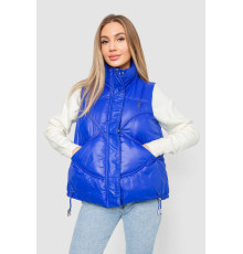 Жилетка жіноча однотонна, колір електрик, 244R915