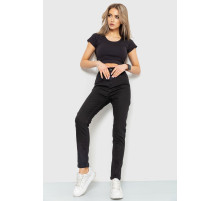 Джинси жіночі skinny, колір чорний, 186R0028