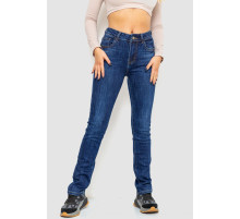 Джинсы женские стрейч, цвет синий, 214R1419