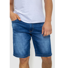 Джинсові шорти чоловічі, колір синій, 244R5A-042