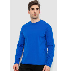 Лонгслив мужской однотонный, цвет электрик, 102R3308