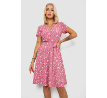 Платье софт с принтом, цвет темно-пудровый, 230R0032