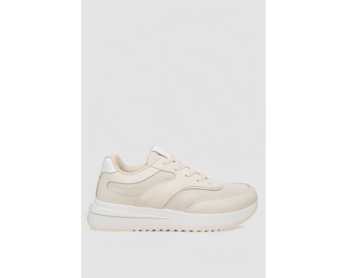 Кроссовки женские, цвет бежевый, 248RG50