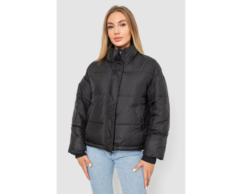 Куртка женская, цвет черный, 244R888