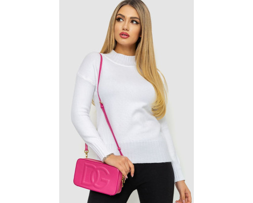 Кофта жіноча однотонна, колір білий, 244R2028