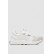 Кроссовки женские, цвет бело-серый, 248RG40