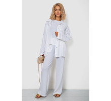 Костюм жіночий трійка, колір молочний, 102R5255