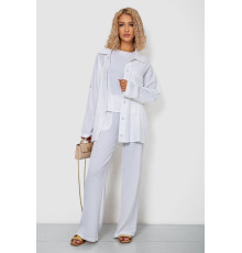 Костюм женский тройка, цвет молочный, 102R5255