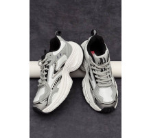 Кроссовки женские демисезонные, цвет бело-серый, 248RCX1500