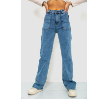 Джинси жіночі, колір синій, 244R413-2017