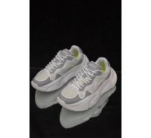 Кроссовки женские, цвет бело-серый, 248RCX1270