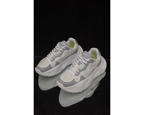 Кросівки жіночі, колір біло-сірий, 248RCX1270