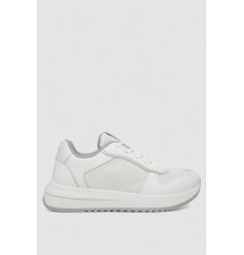 Кроссовки женские, цвет бело-серый, 248RG70