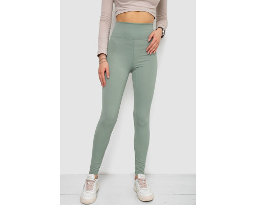 Лосины в рубчик, цвет оливковый, 238R58202