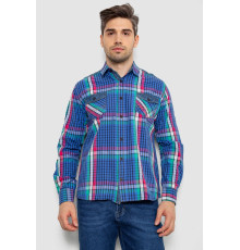 Сорочка чоловіча в клітинку, колір різноколір, 214R0743-1