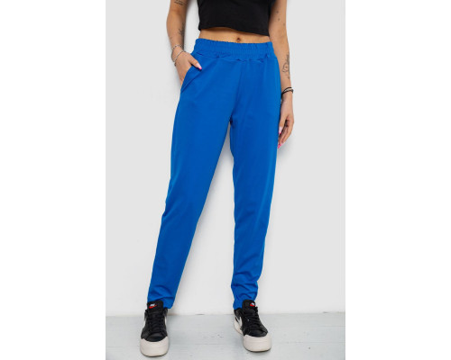 Штаны женские, цвет электрик, 238R318